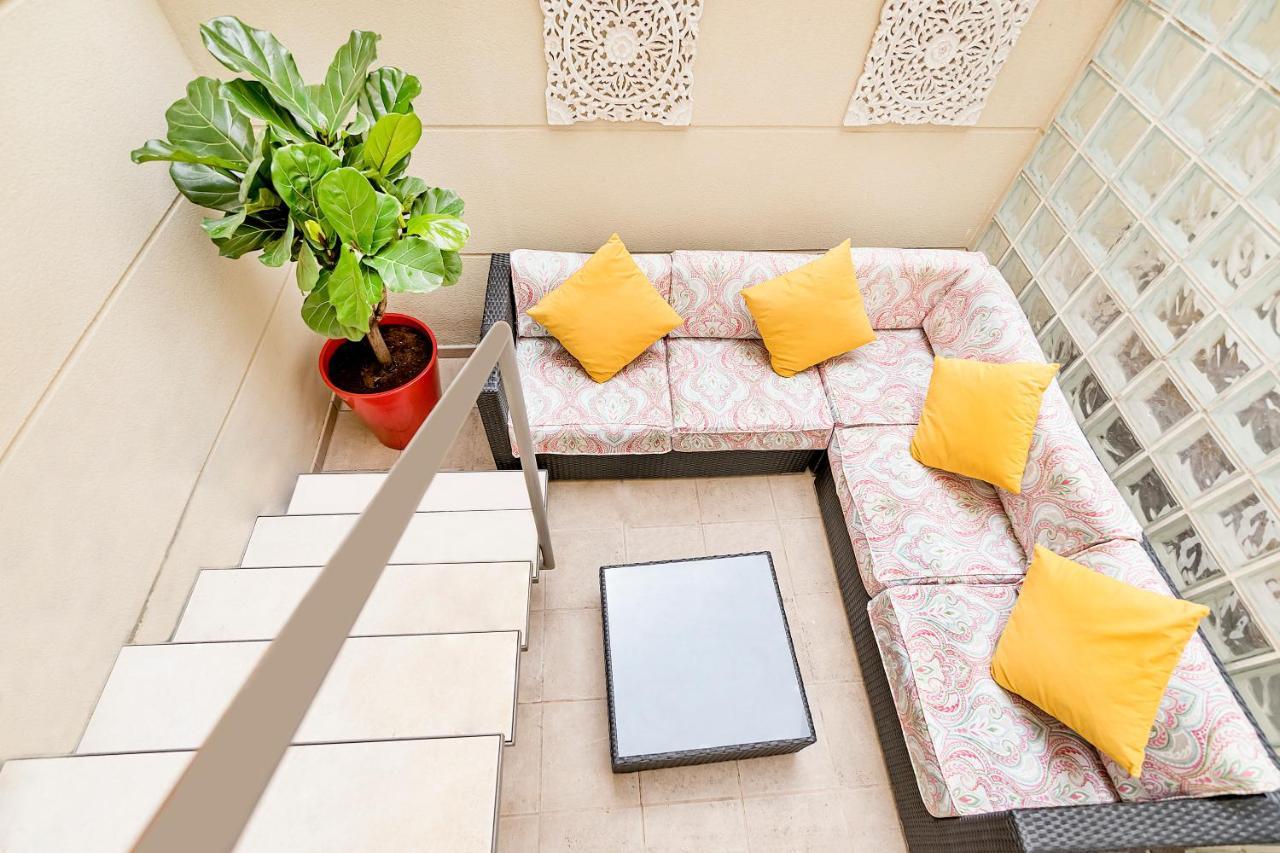 Maba/Private Backyard/Walk To Downtown/Large Smart Tv Apartamento Málaga Exterior foto